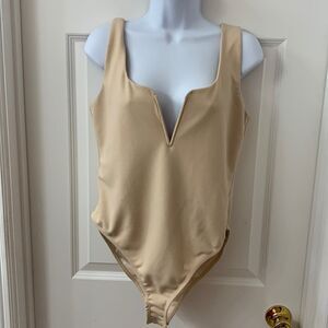 Buddy Love Nude color Size Large bodysuit.  NWOT.